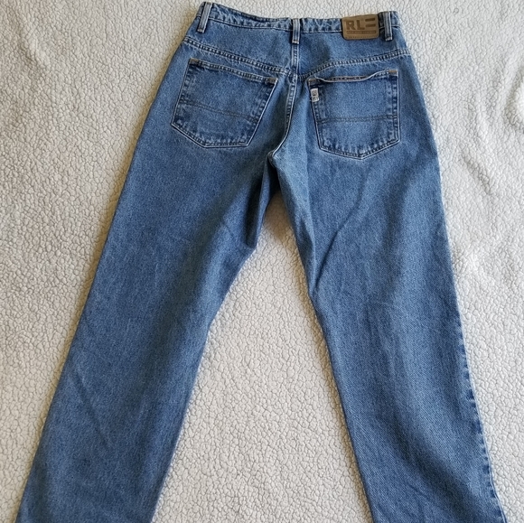 Polo Ralph Lauren Men's Medium Wash Blue Denim Regular Straight Leg Jeans 32x32 - Picture 2 of 10